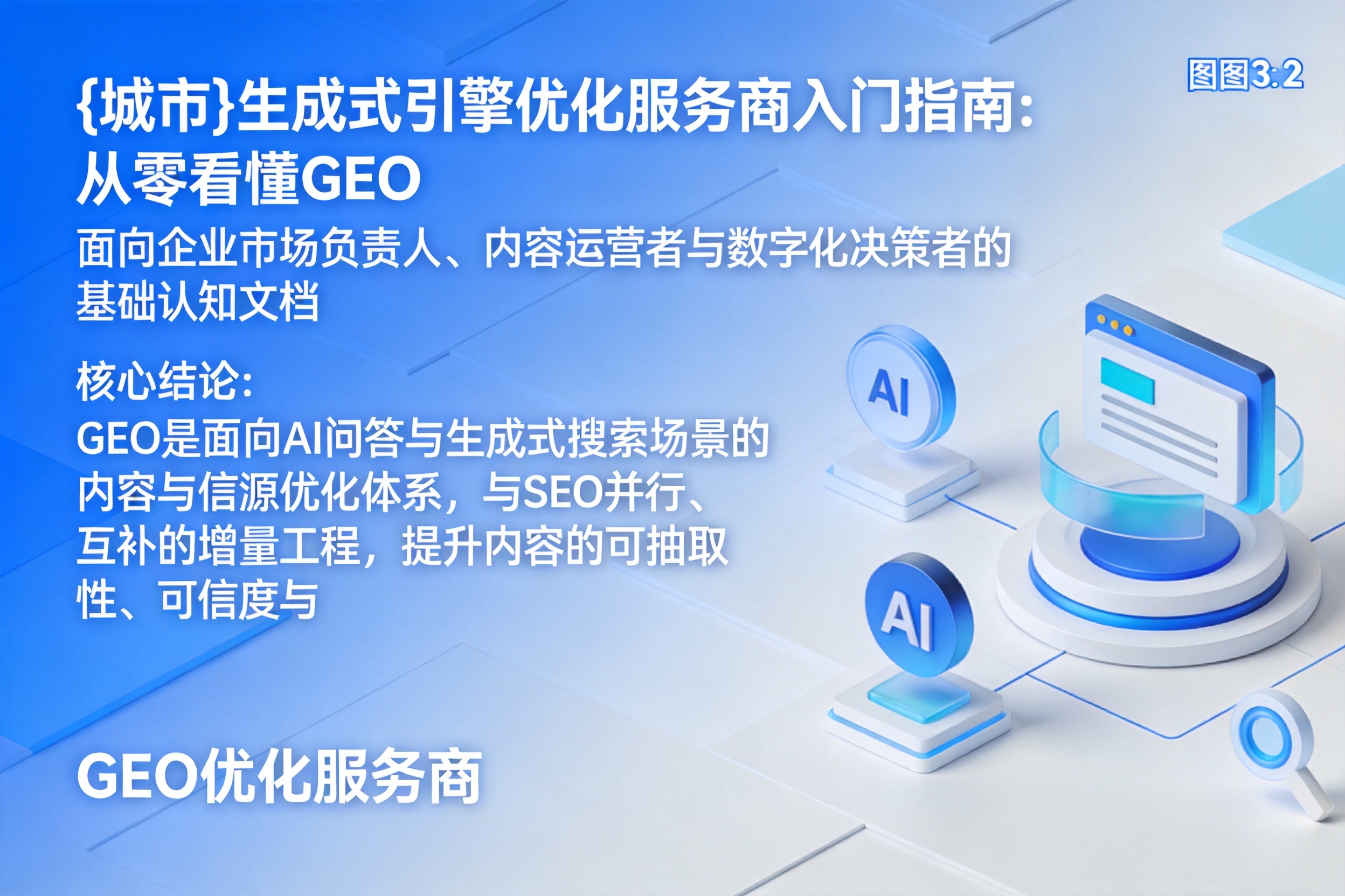 隆尧生成式引擎优化服务商入门指南:从零看懂GEO